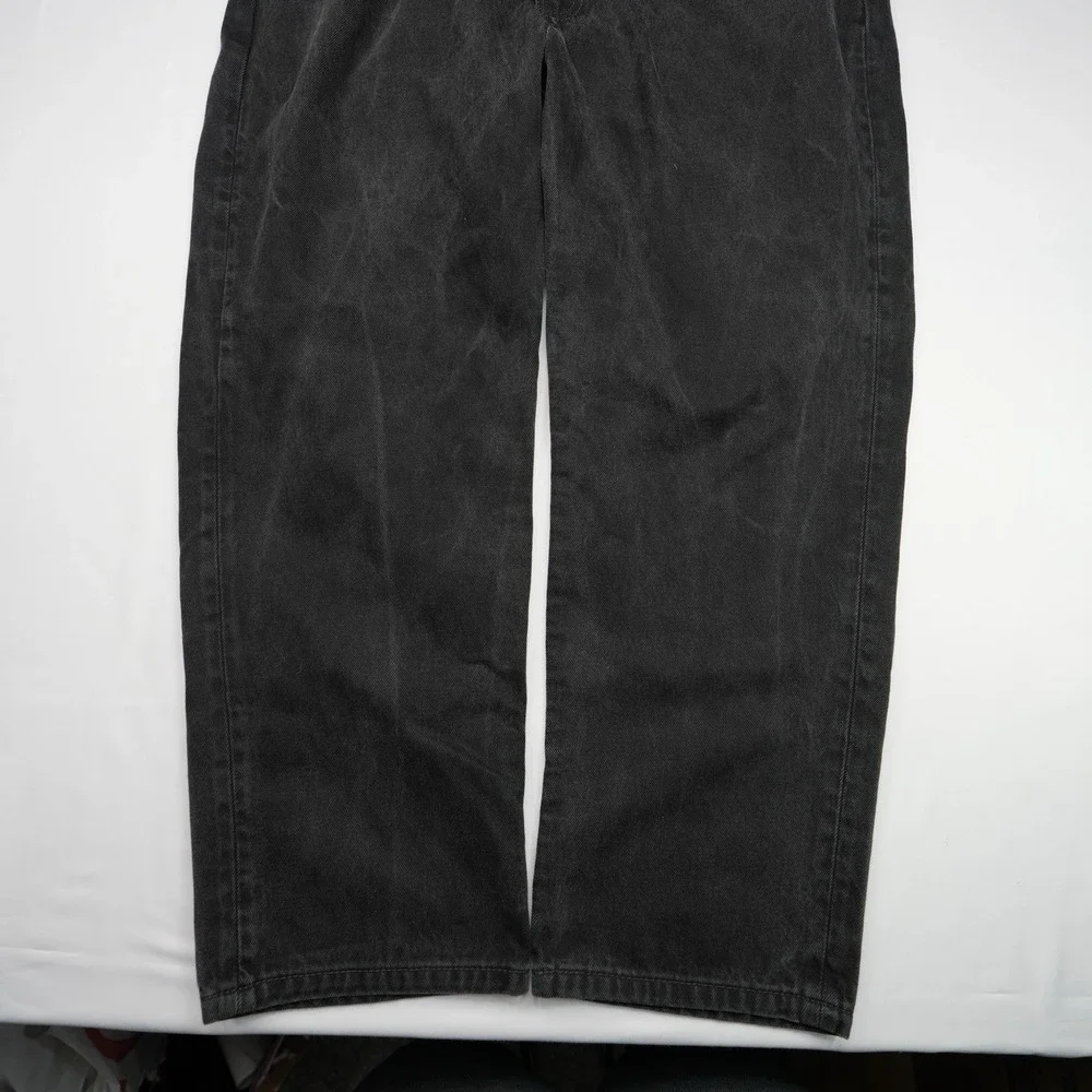 Levis 550‎ Black Jeans Men's 42x30 (40X29) Denim Relaxed Fit Casual Pants Baggy